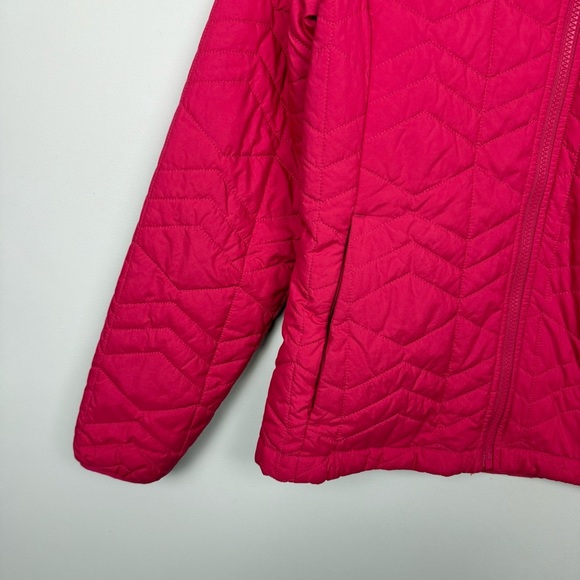 The North Face Pink Tamburello Quilted Puffer Jacket Size M - Picture 3 of 7